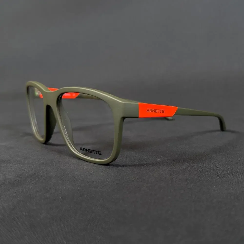 NEW Arnette Wobani AN 7239 2854 54-18 140 Green Orange Sport Eyeglass With Box